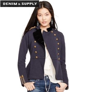 Denim & Supply Ralph Lauren navy military jacket